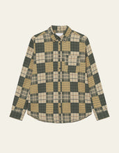 Load image into Gallery viewer, Les Deux Kent Patchwork Check Shirt Duffel Bag
