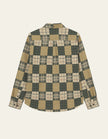Les Deux Kent Patchwork Check Shirt Duffel Bag