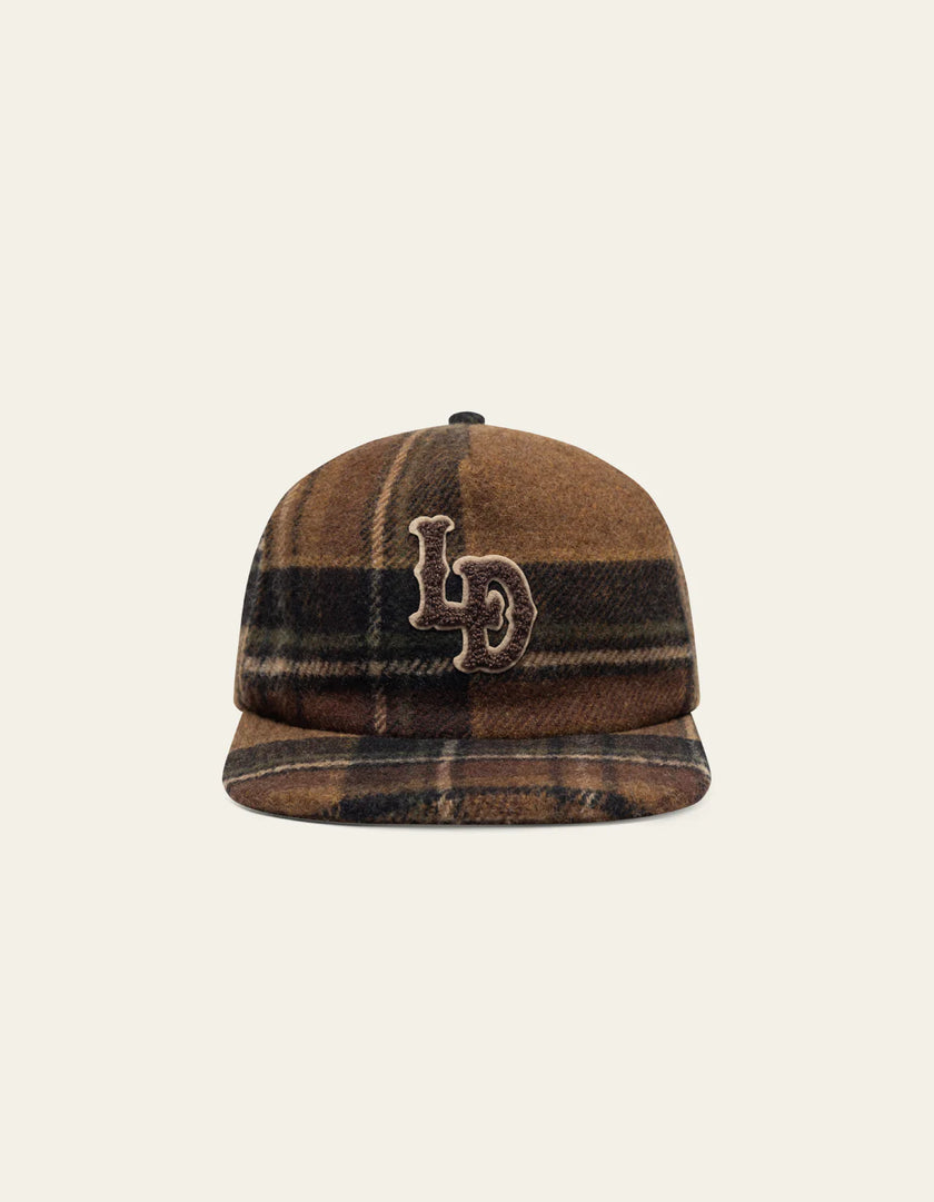 Les Deux LD Check Letterman Cap Monks Robe