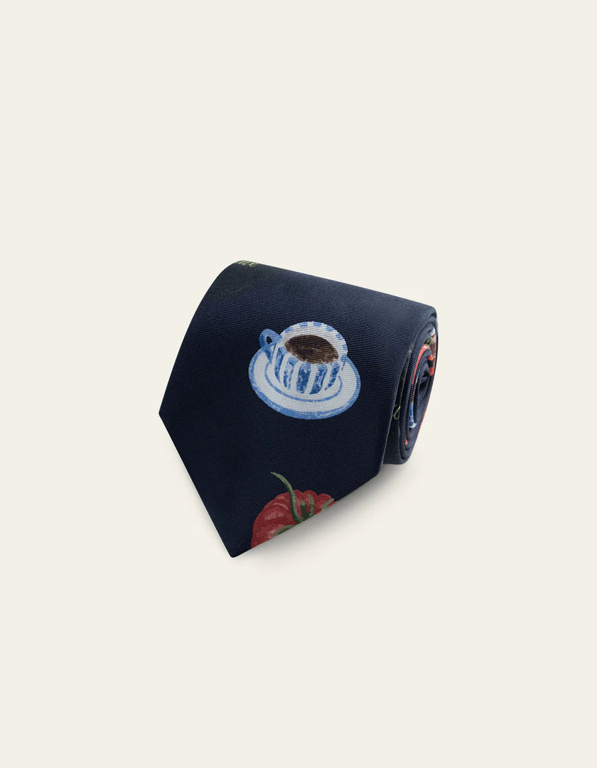 Les Deux Table Tie Navy