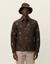 Load image into Gallery viewer, Les Deux Kaleb Flower Jacquard Overshirt Monk&#39;s Robe
