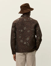 Load image into Gallery viewer, Les Deux Kaleb Flower Jacquard Overshirt Monk&#39;s Robe
