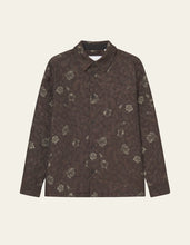 Load image into Gallery viewer, Les Deux Kaleb Flower Jacquard Overshirt Monk&#39;s Robe
