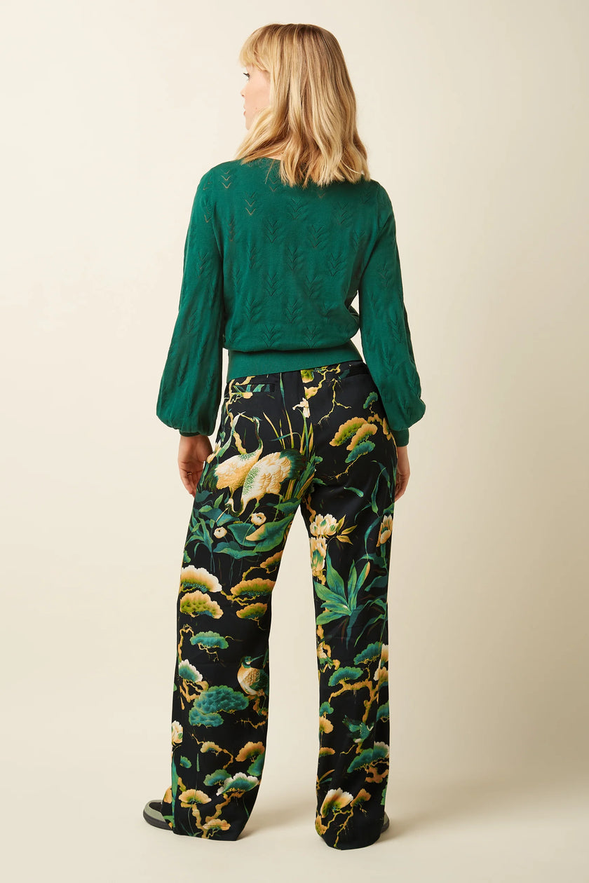 King Louie Ethel Pants Neve Black