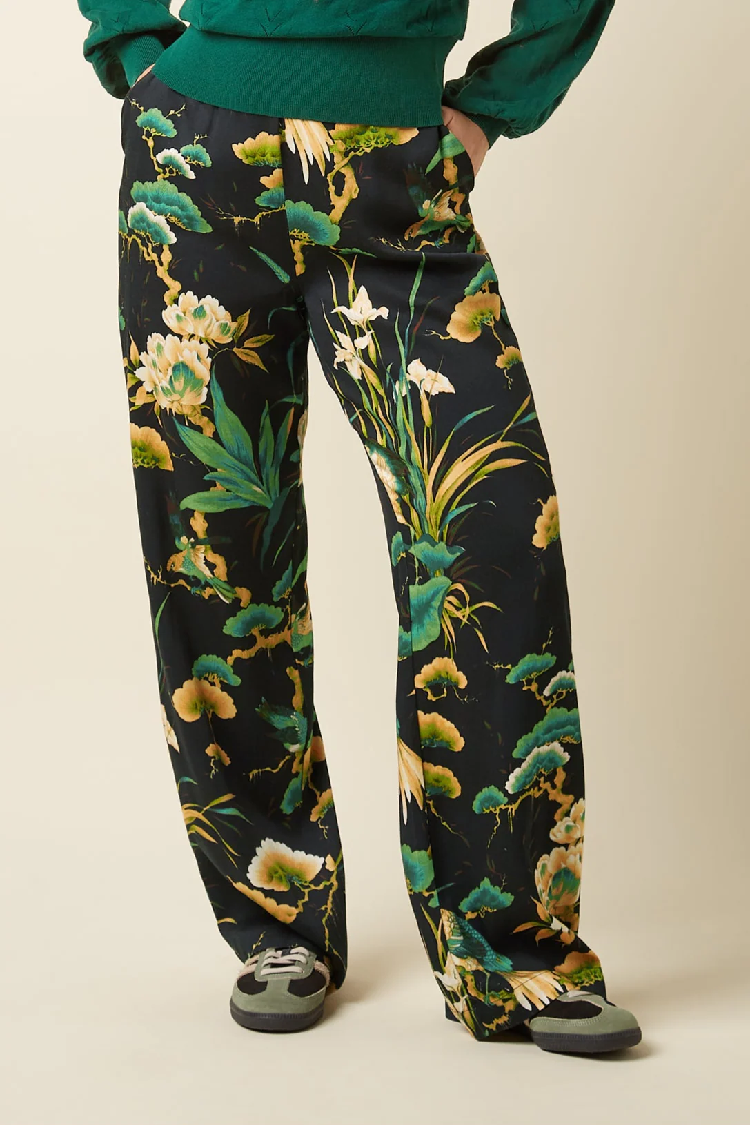 King Louie Ethel Pants Neve Black