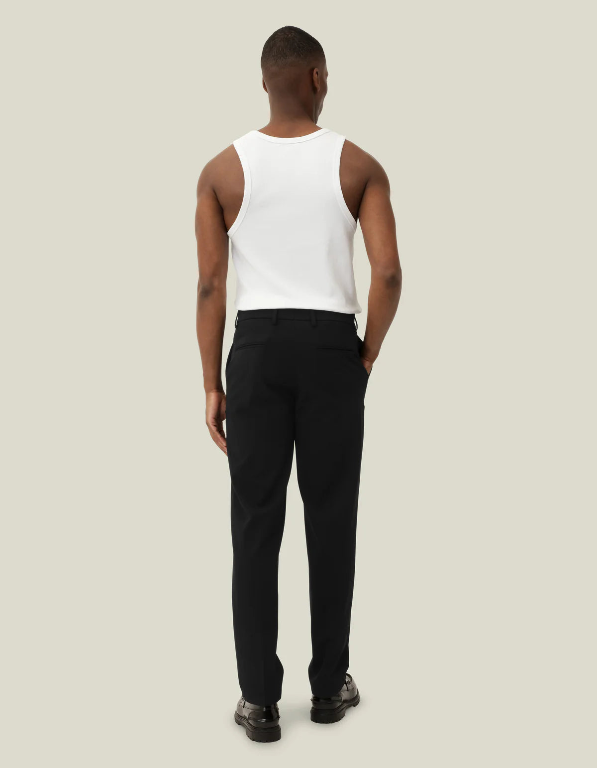 Les Deux Como Reg Suit Pants Black
