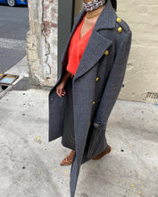 Load image into Gallery viewer, DEA The Label Bella Wool Coat Grey
