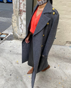 DEA The Label Bella Wool Coat Grey
