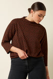 King Louie Guenda Top Lotan Pecan Brown