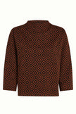King Louie Guenda Top Lotan Pecan Brown
