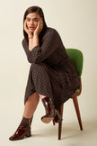 King Louie Betty Loose Fit Dress Jazzy Black