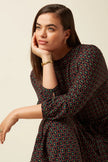 King Louie Betty Loose Fit Dress Jazzy Black