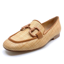 Load image into Gallery viewer, Top End Mansur Camel Dk Tan Raffia
