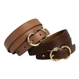 Loop Leather Co Brooke Belt Diesel Tan