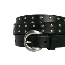 Load image into Gallery viewer, Loop Leather Co Stephanie Belt Black
