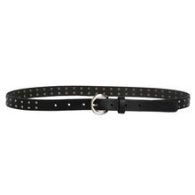 Load image into Gallery viewer, Loop Leather Co Stephanie Belt Black
