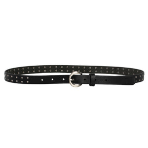 Loop Leather Co Stephanie Belt Black