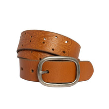 Load image into Gallery viewer, Loop Leather Co Alexis Leather Belt New Chestnut
