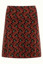 Load image into Gallery viewer, King Louie Border Skirt Winkle Porto Red
