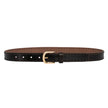 Loop Leather Co Clare Leather Belt Chocolate
