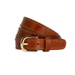 Loop Leather Co Clare Leather Belt Tan