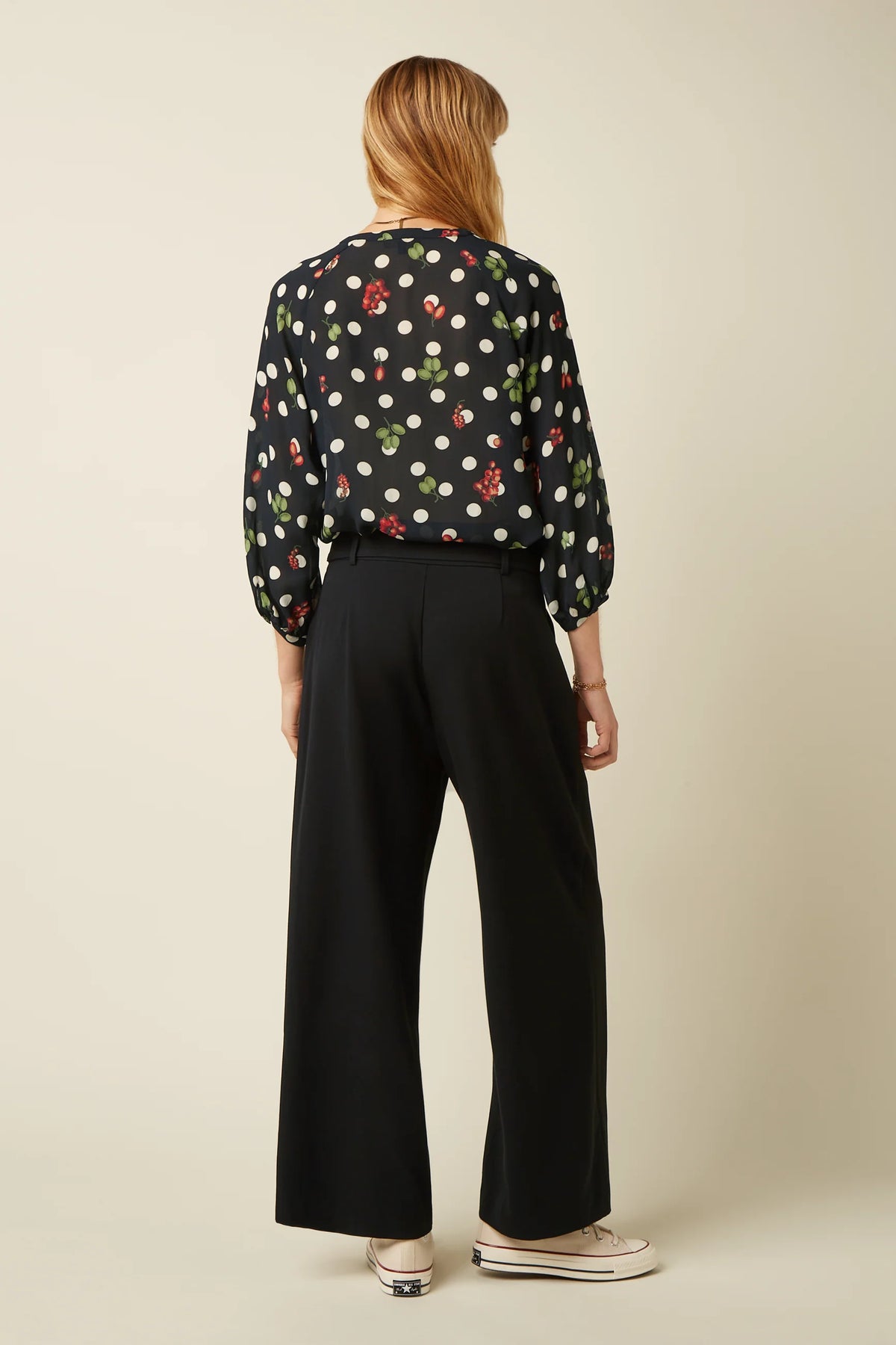 King Louie Cybil Blouse Briny Black