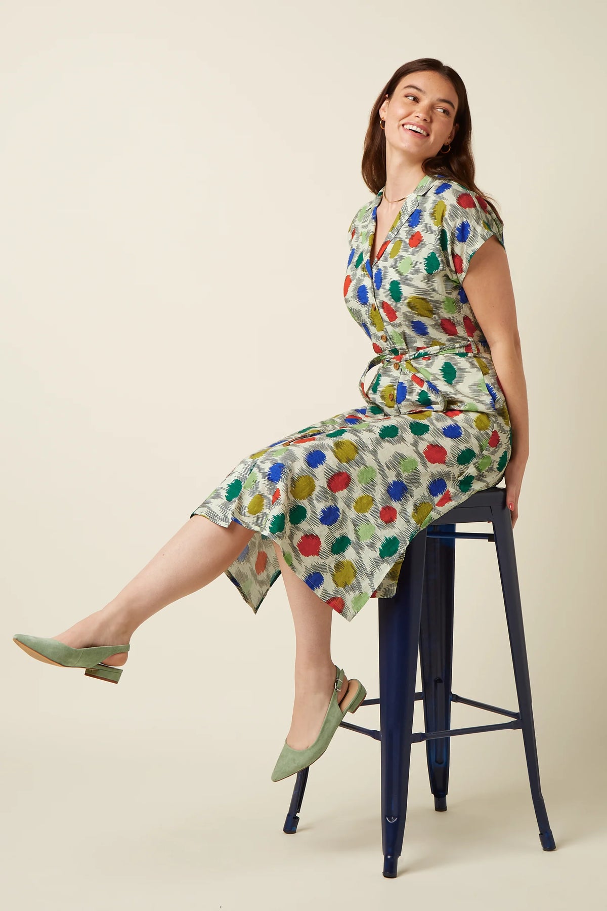 King Louie Irene Dress Walton Ice Cream