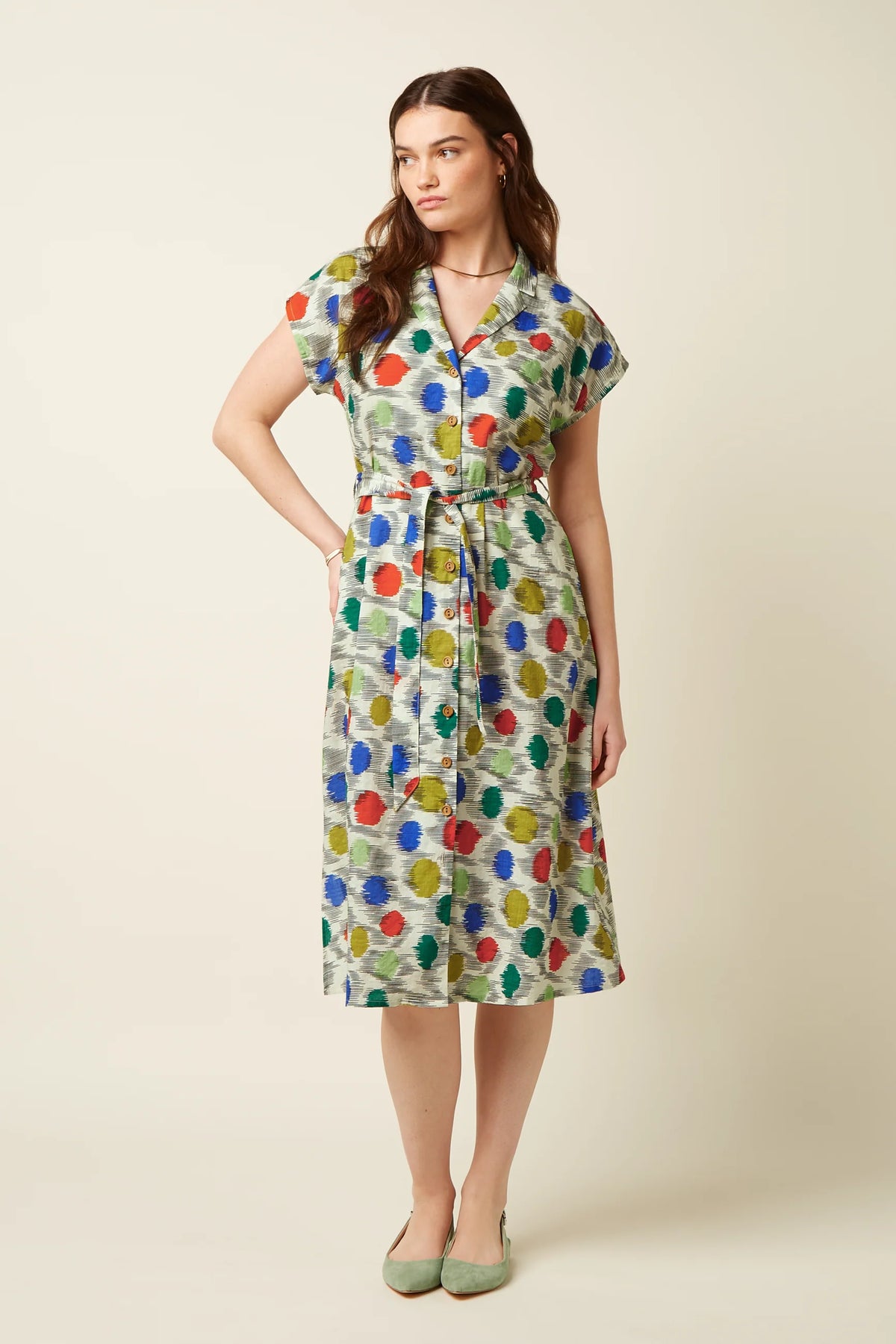 King Louie Irene Dress Walton Ice Cream