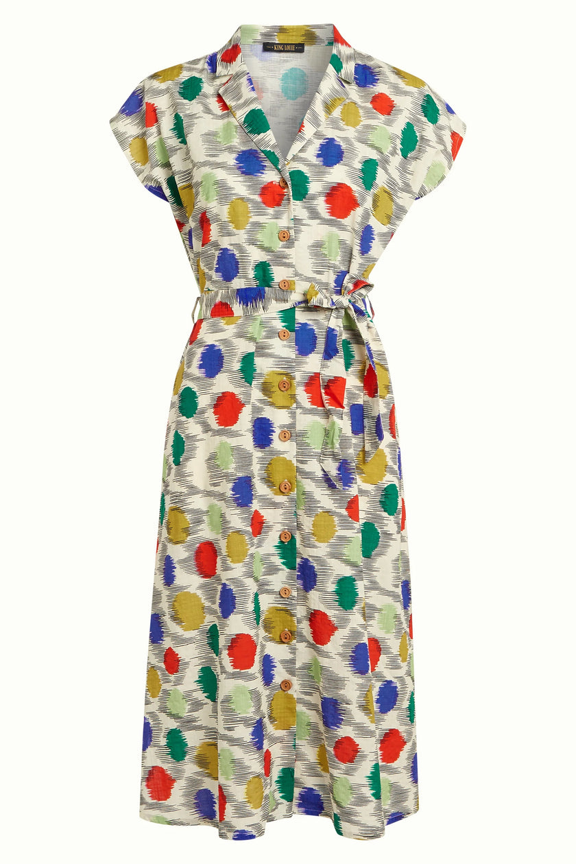 King Louie Irene Dress Walton Ice Cream