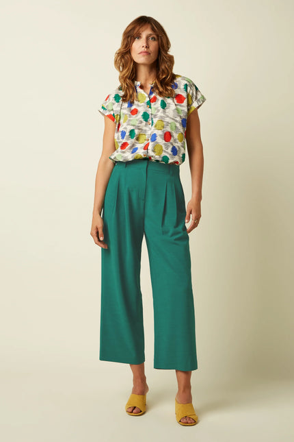 King Louie Stella Blouse Walton Ice Cream