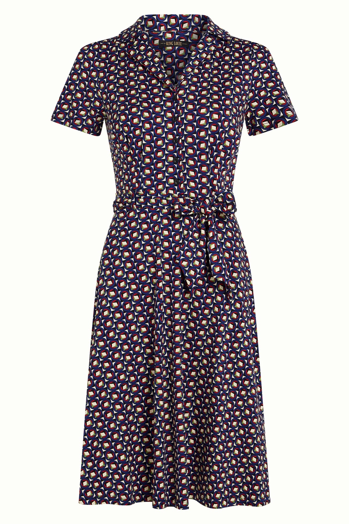 King Louie Sheeva Dress Fifi Mazarine