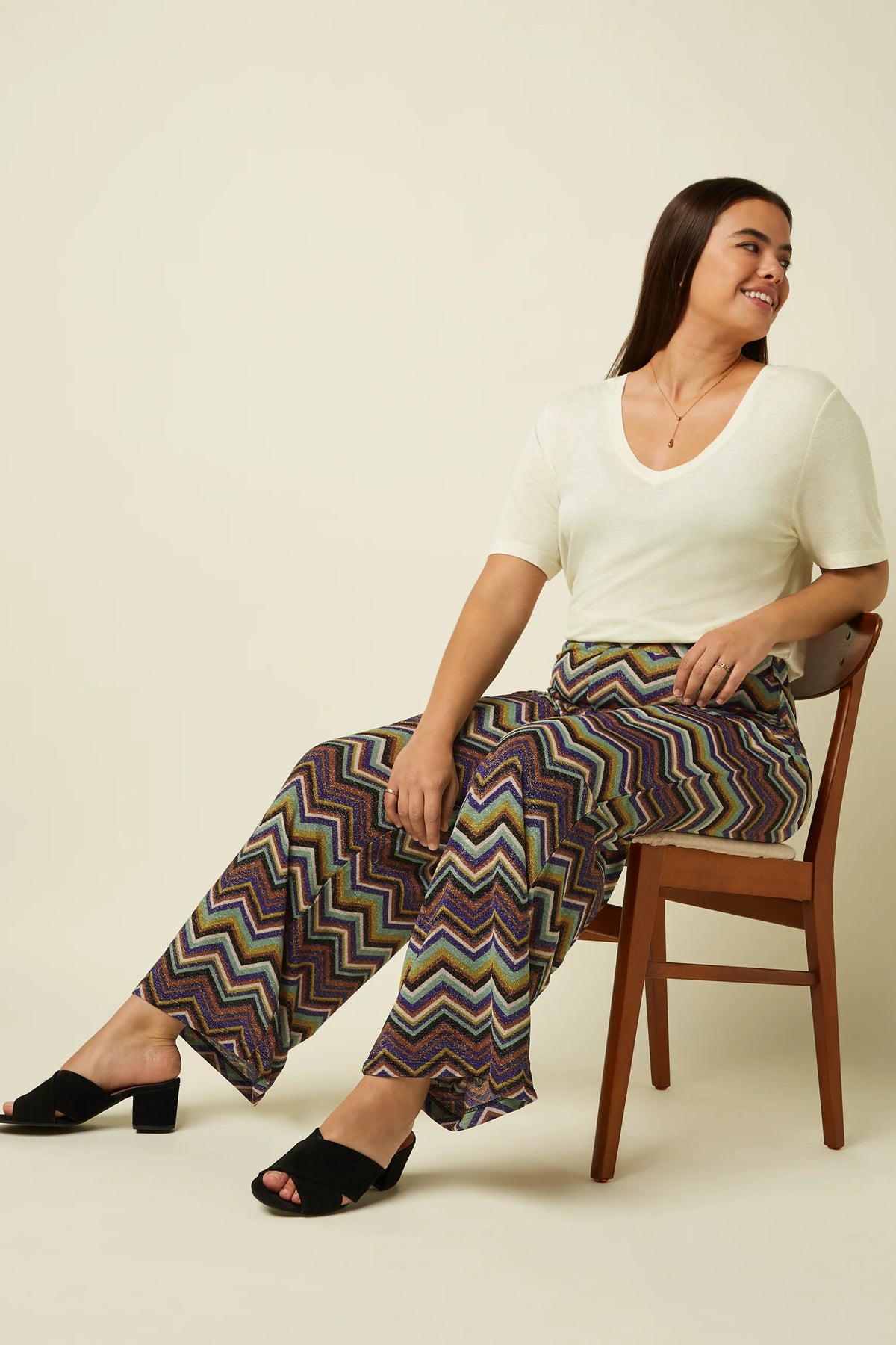 King Louie Sara Pants Shio Strong Blue