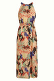 King Louie Virna Dress Mola Langoustino Orange