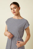 King Louie Aria Tunic Dress Mariniere Stripe Beacon