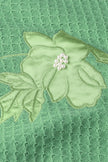 King Louie Ann Top Applique Minty Meadow