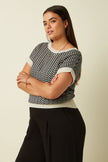 King Louie Boatneck Top Tide Cream