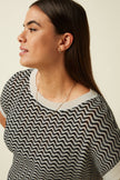 King Louie Boatneck Top Tide Cream