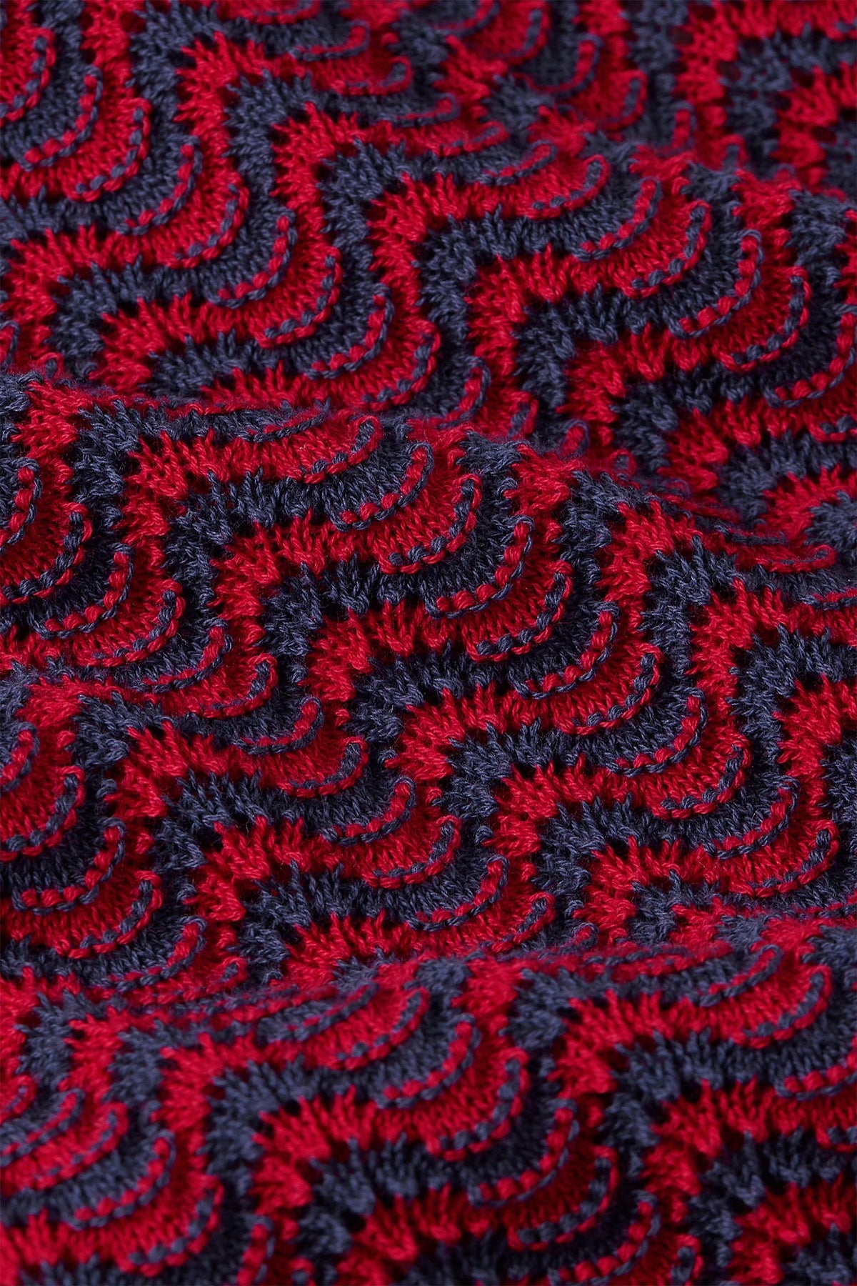 King Louie Boatneck Top Tide Chili Red