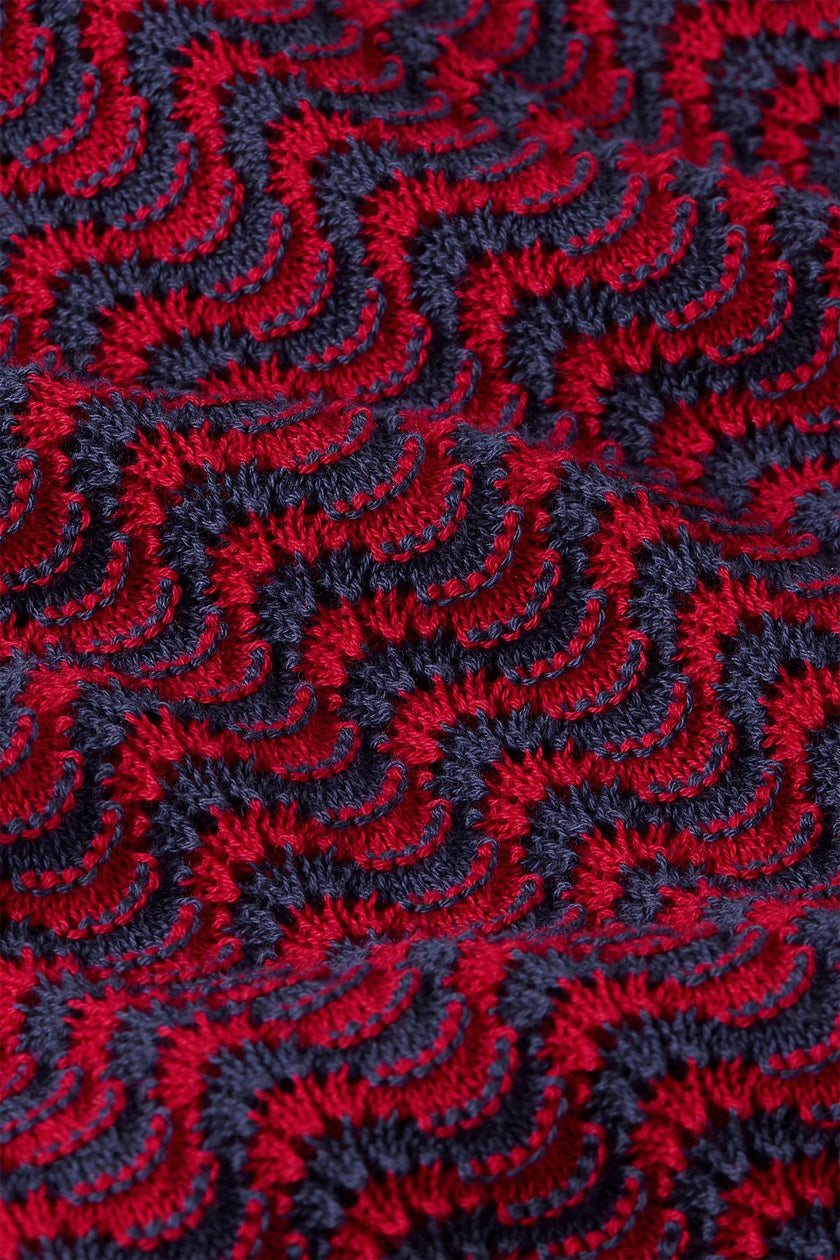 King Louie Boatneck Top Tide Chili Red