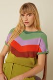 King Louie Ann Top Wonder Green Envy