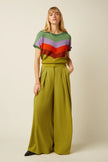 King Louie Ann Top Wonder Green Envy