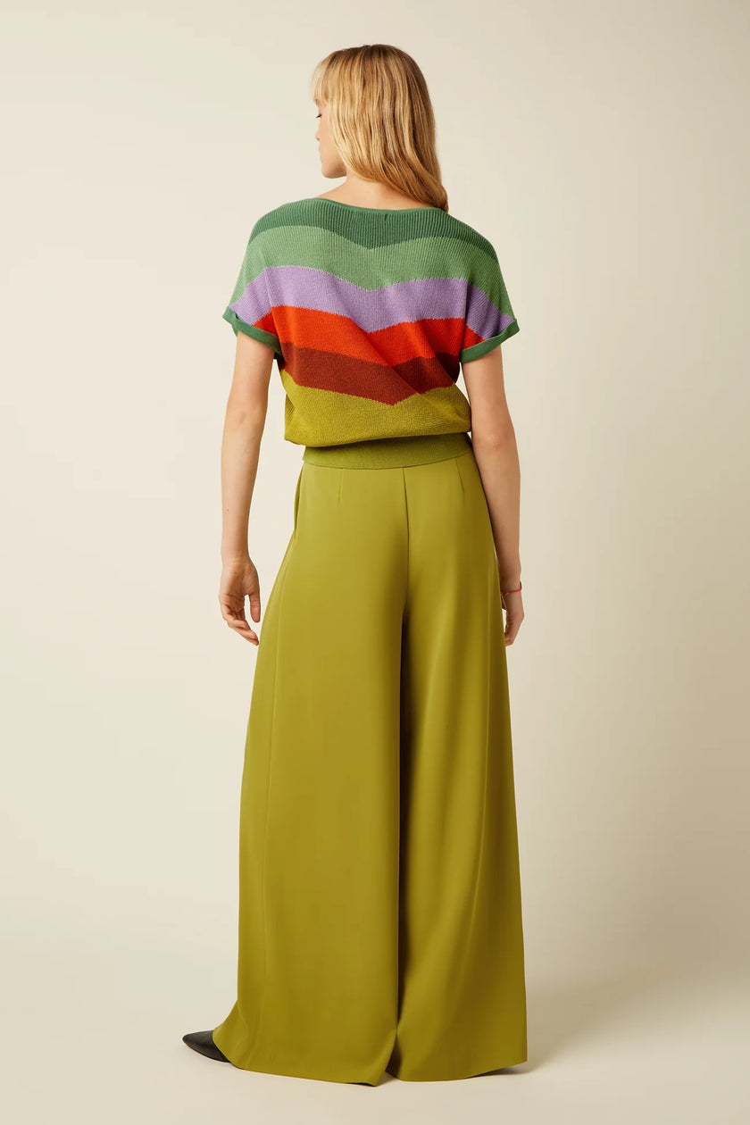 King Louie Ann Top Wonder Green Envy