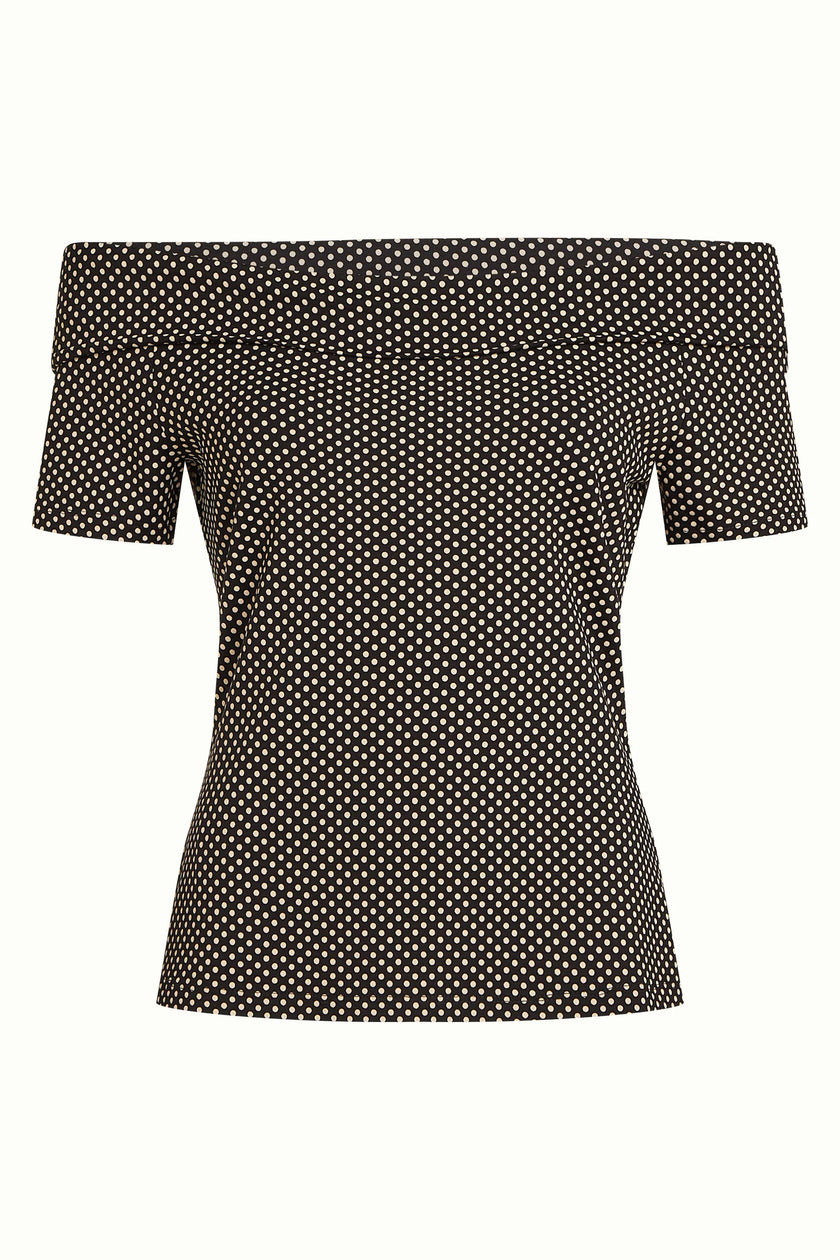 King Louie Nives Top Piper Black