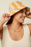 King Louie Bucket Hat La Plage Honey Yellow