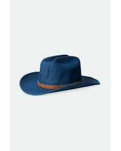 Load image into Gallery viewer, Brixton Range 70&#39;s Cowboy Hat Denim
