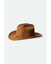 Load image into Gallery viewer, Brixton Range 70&#39;s Cowboy Hat Tobacco Brown Cord
