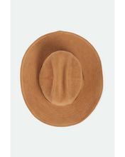 Load image into Gallery viewer, Brixton Range 70&#39;s Cowboy Hat Tobacco Brown Cord
