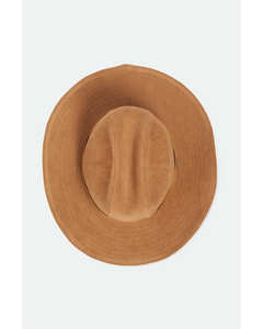 Brixton Range 70's Cowboy Hat Tobacco Brown Cord