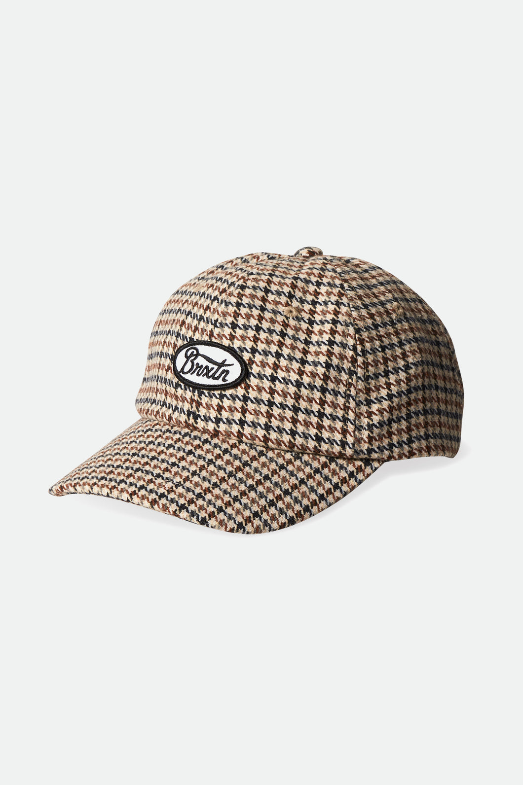 Brixton Parsons LP Cap Sand/Black Houndstooth