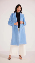 Load image into Gallery viewer, MINKPINK Nola Double Breasted Coat Blue
